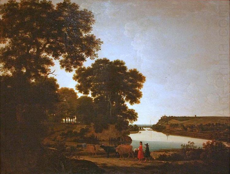View on the River Meuse, Joris van der Haagen